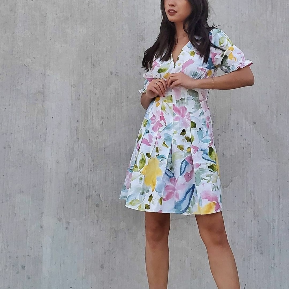 Finders Keepers Painted Mini Dress